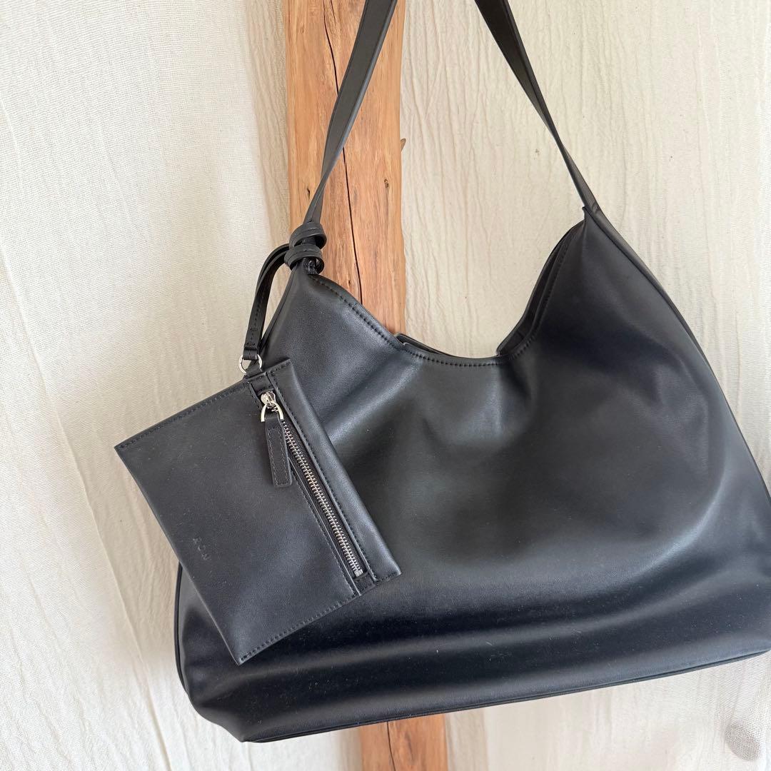 バッグ roh seoul pulpy hobo bag black