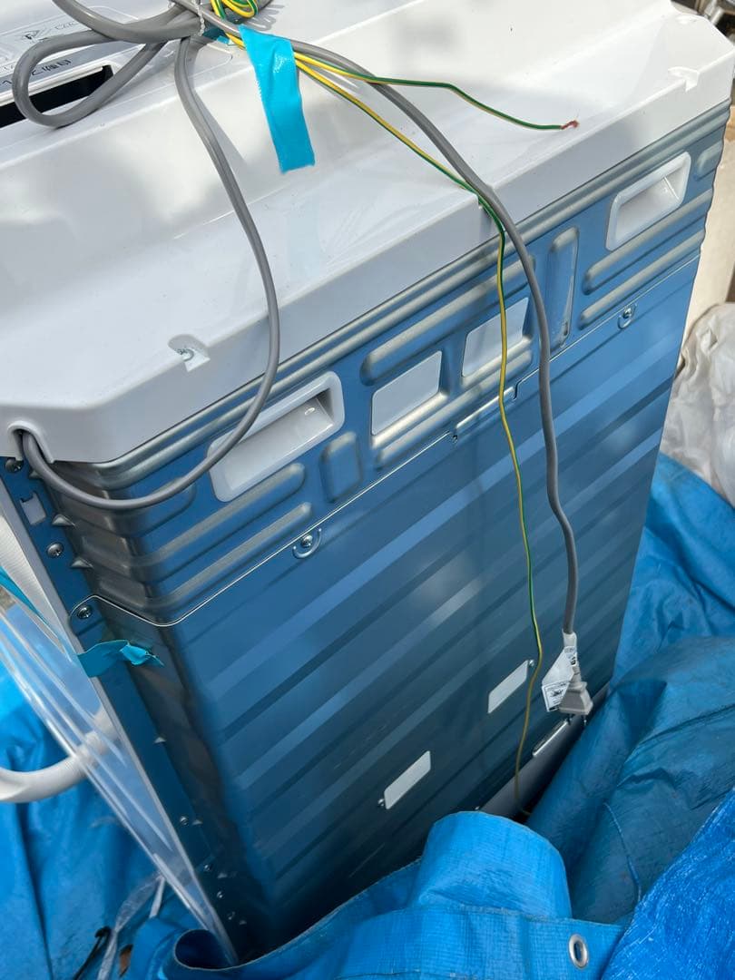 K 美品 SHARP ドラム式洗濯乾燥機ES-G11B-SL 2024