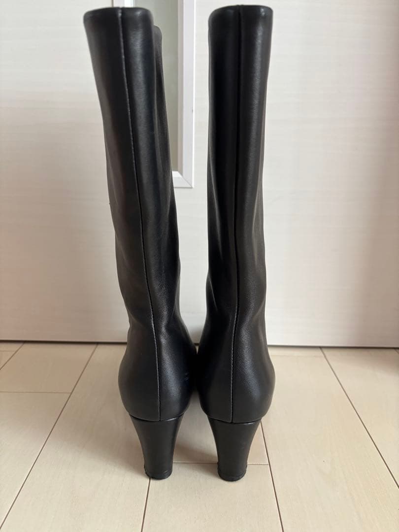 スピック＆スパン　REMME/レメ 別注ミドルブーツ　ブラック 36