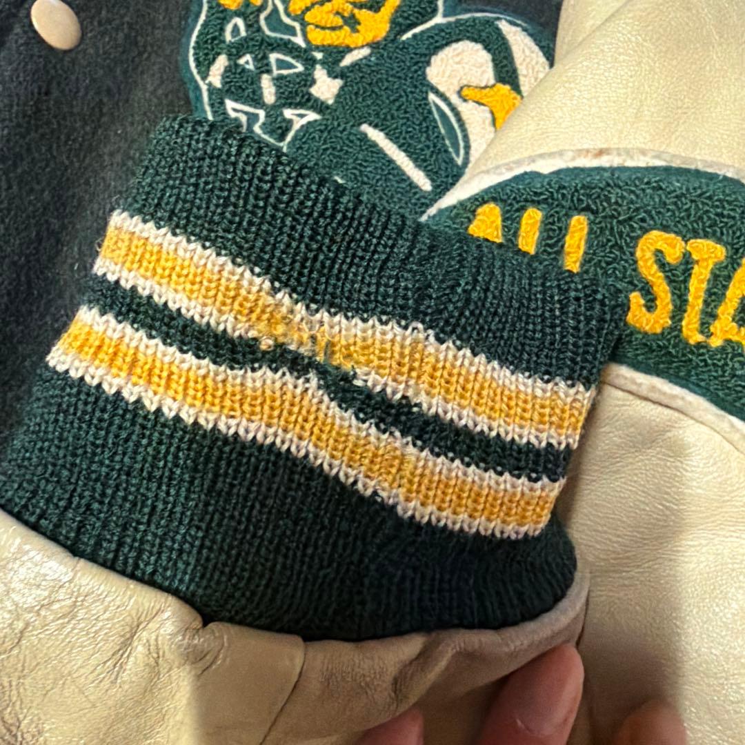 Catchball スタジャン 44サイズ ダークグリーン