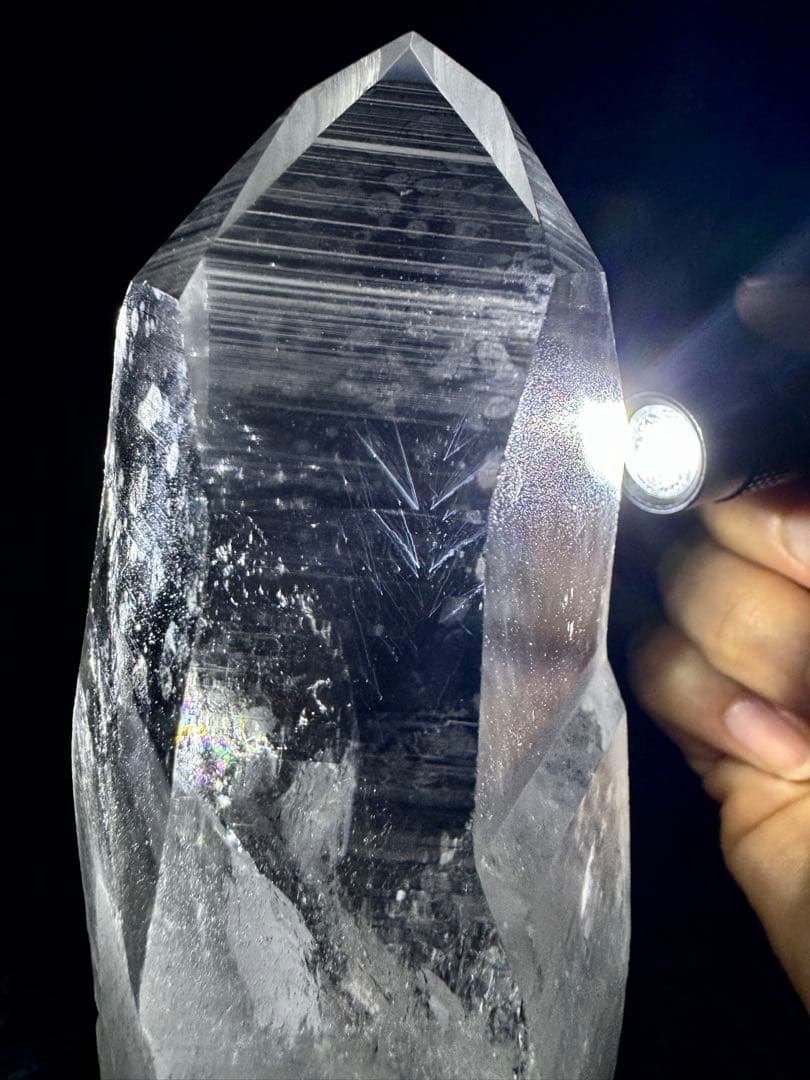 ブルーニードル　エンジェルラダー　レムリアンシード　スタンド付き　ビックピース