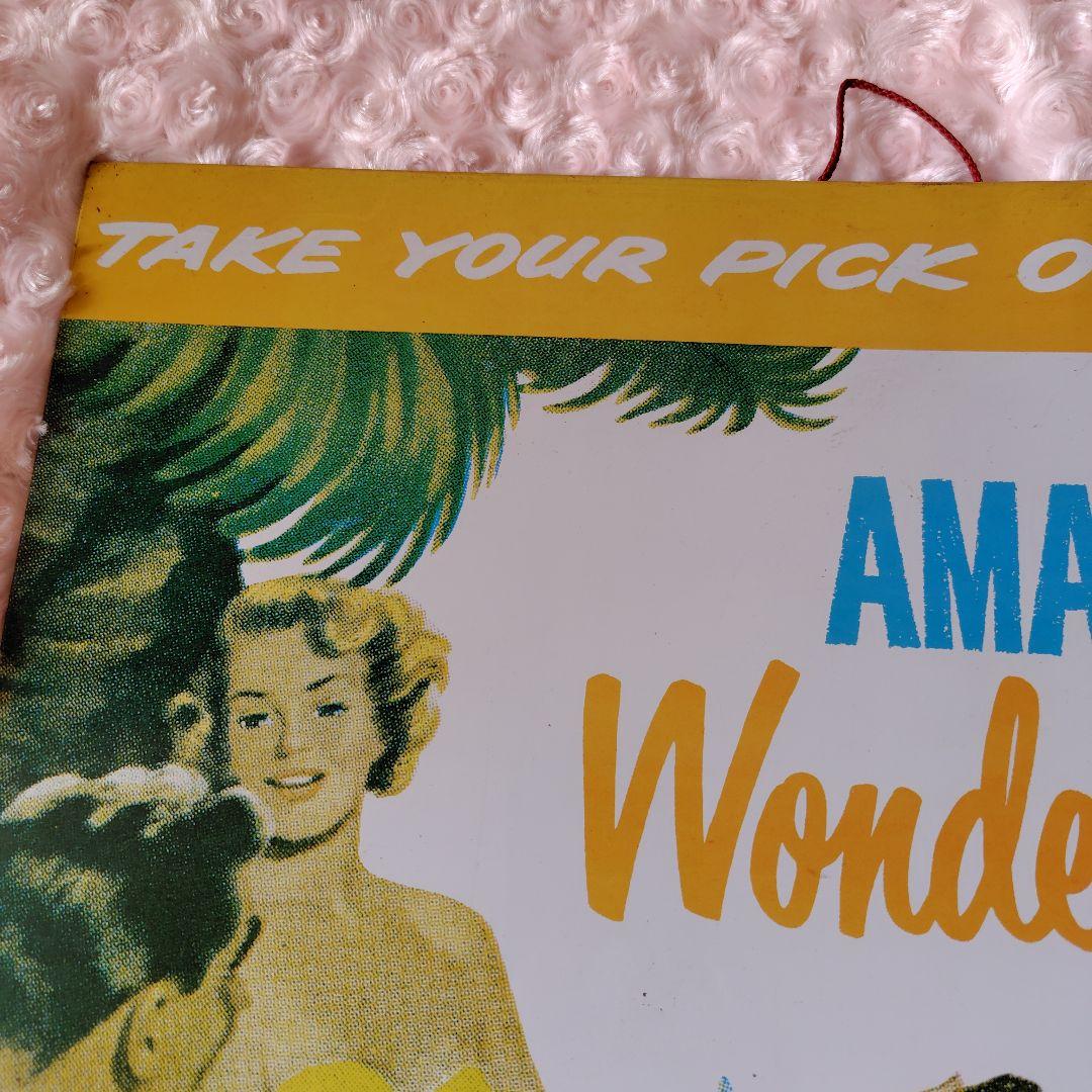 当時品レア貴重クリームソーダパネルポスターインテリアに昭和レトログッズポップ