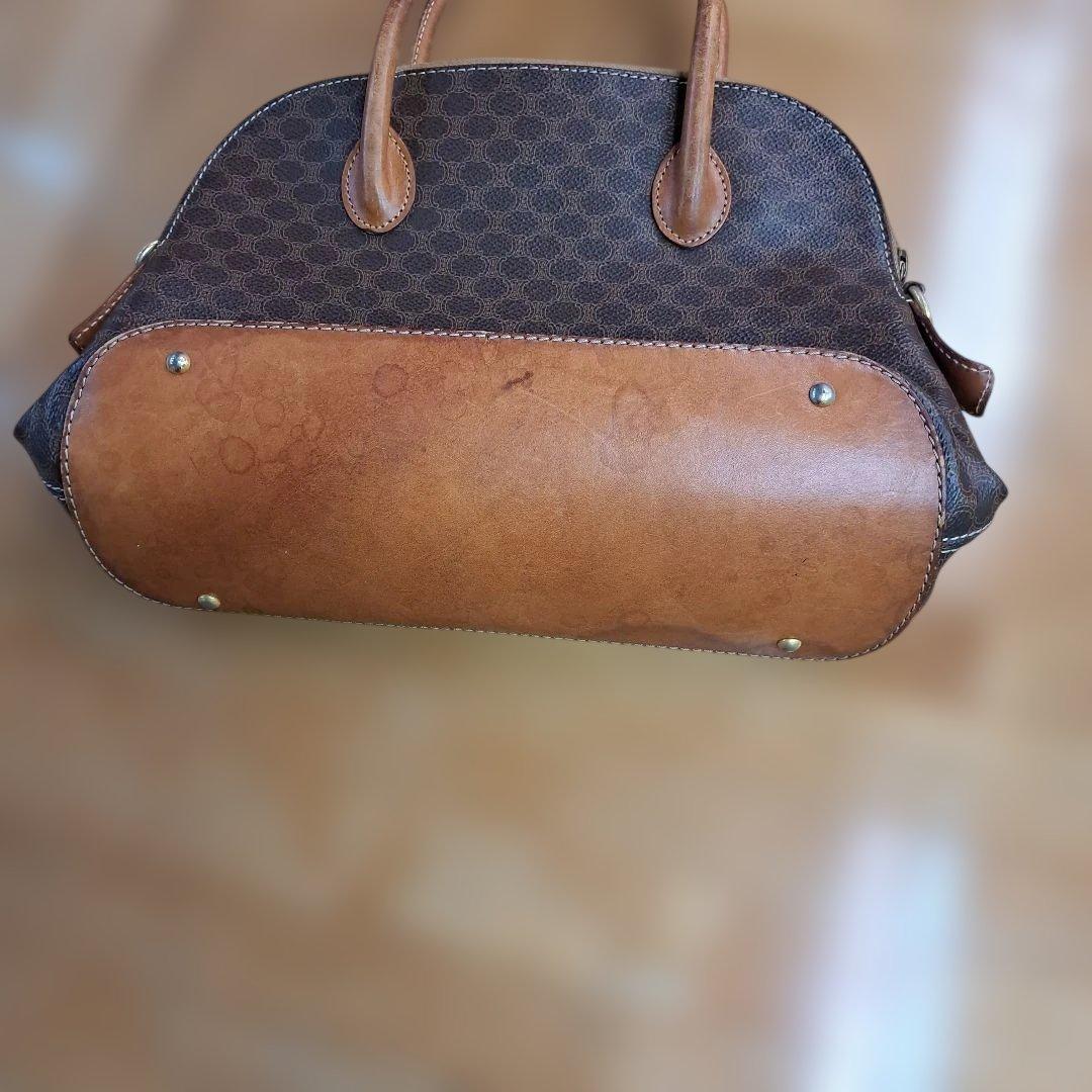 セリーヌ ブラウンハンドバッグ