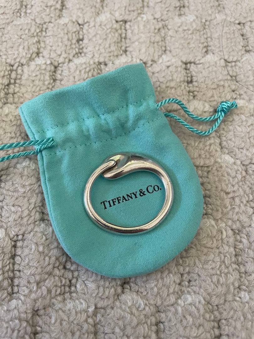 TIFFANY&CO. エルサ・ペレッティ　エターナル サークル キーリング