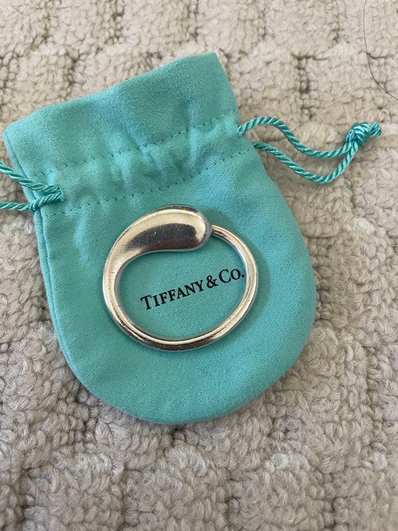 TIFFANY&CO. エルサ・ペレッティ　エターナル サークル キーリング