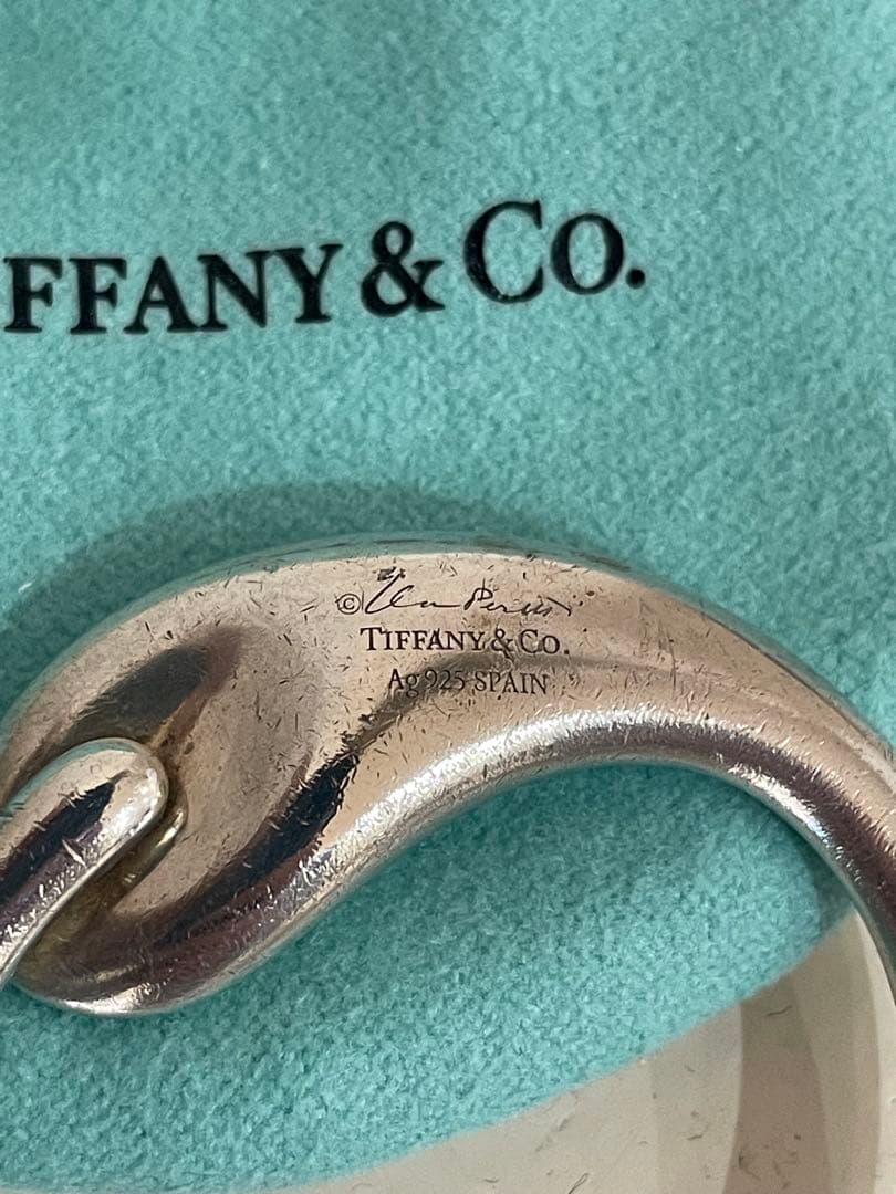 TIFFANY&CO. エルサ・ペレッティ　エターナル サークル キーリング