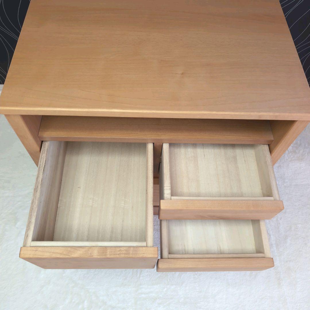 りり　美品 サンコウ AVチェスト ティアラ 60-2NA 棚 チェスト