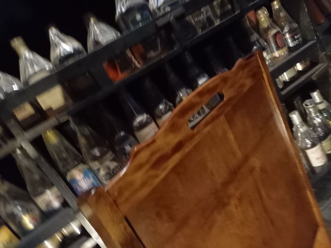 希少　浜本工芸　ヴィンテージ　タイル張り　木製　ブックスタンド