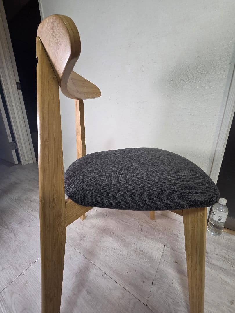 IKEA nordby イケアノールドビー　ウッドベンチ+椅子2脚　3点セット