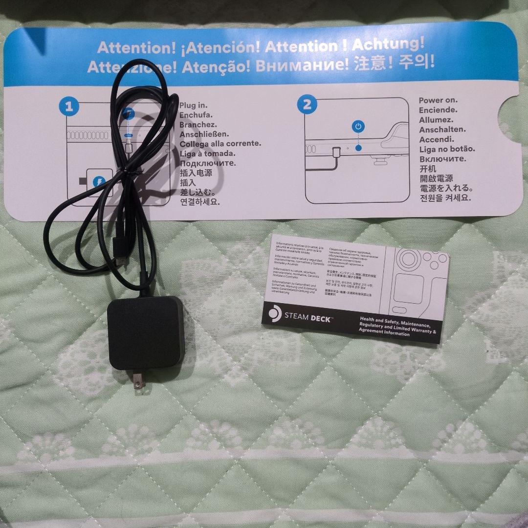 Steam Deck 64GB（付属品あり）+ 512GB microSD