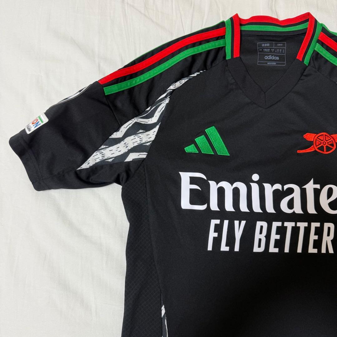 【新品未使用】アーセナル サカ 24/25 アウェー ユニフォーム CL仕様