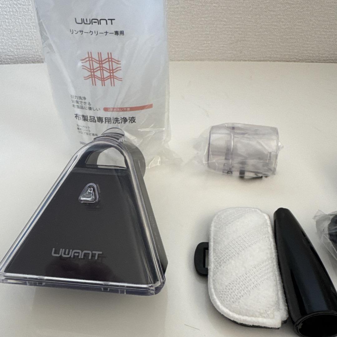 uwant 100℃蒸気 18000Pa　超強吸引力　スチームクリーナー 60℃