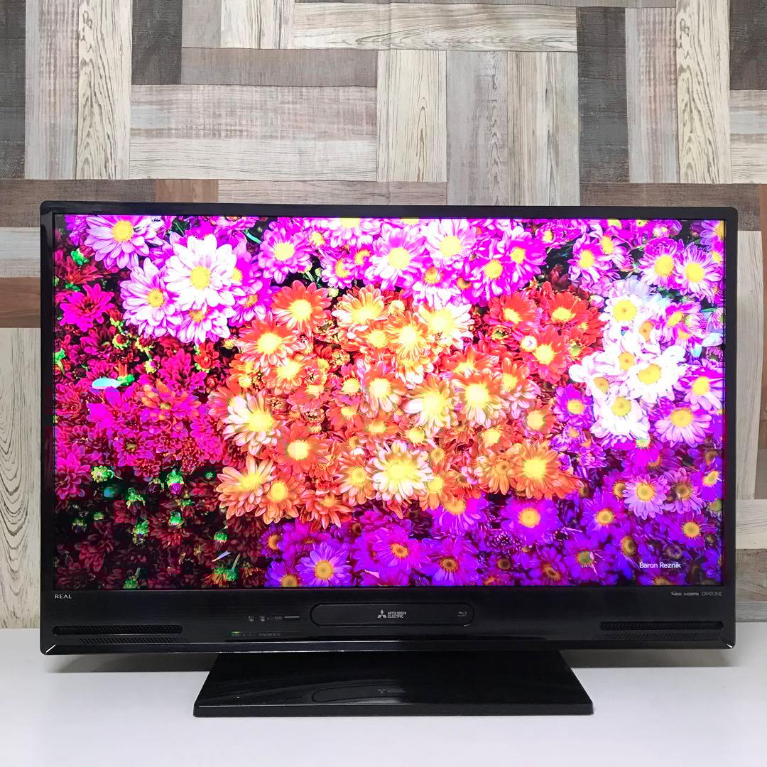 即日受渡❣️全国送料込三菱40型液晶テレビブルーレイ＆HDD1TB内蔵