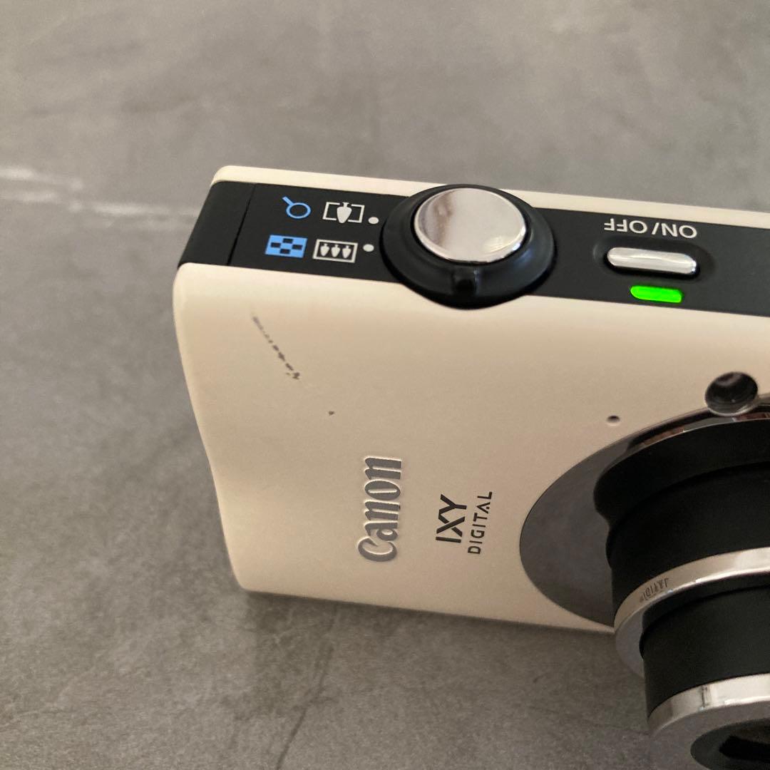 【Canon】IXY DIGITAL20IS コンパクトデジタルカメラ ホワイト