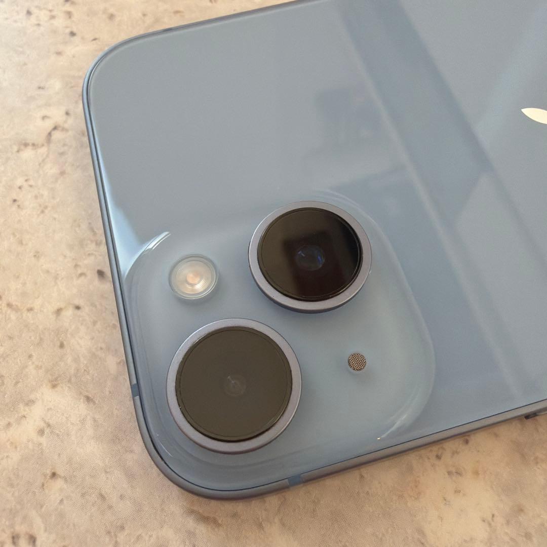 China.+*:゜+。.☆ 　Apple iPhone14 ブルー