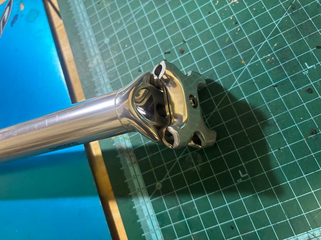 希少廃盤品Shimano　XTR アルミ シートポスト