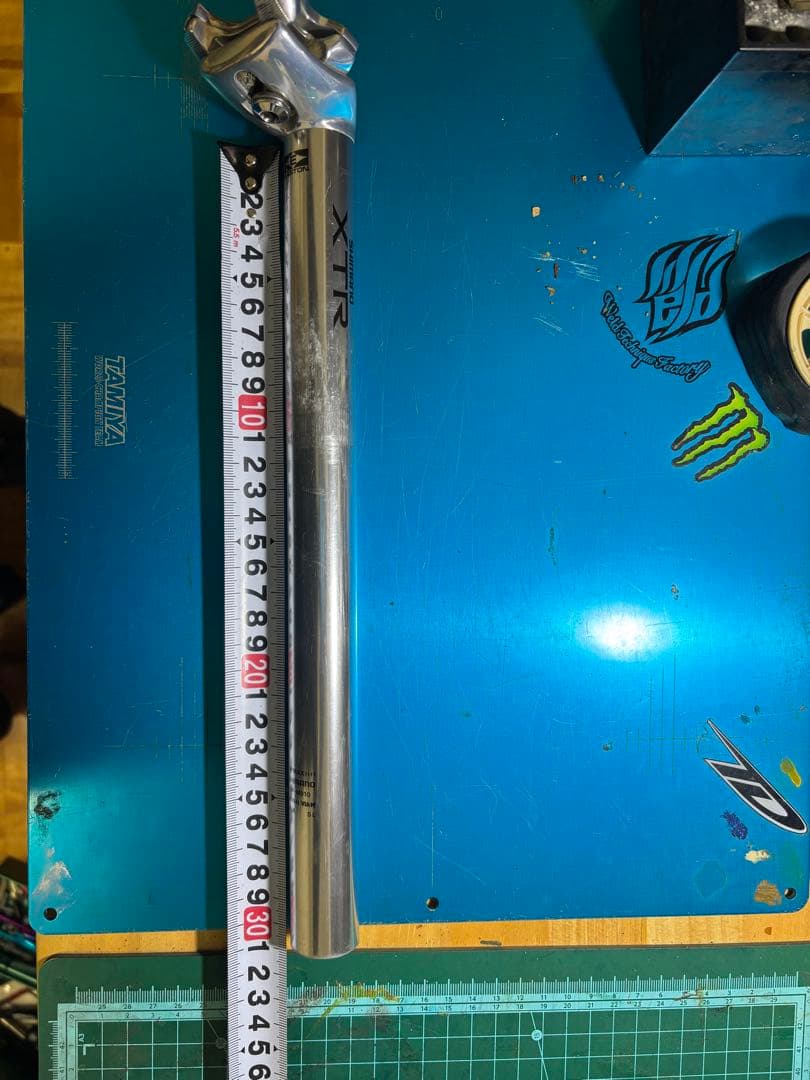 希少廃盤品Shimano　XTR アルミ シートポスト