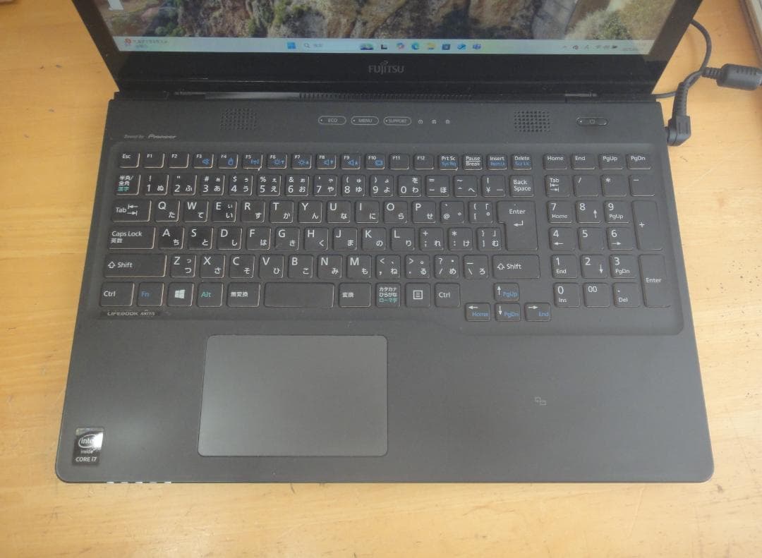 Windowsノート本体 Lifebook AH77/S i7/SSD256G/8G/Office