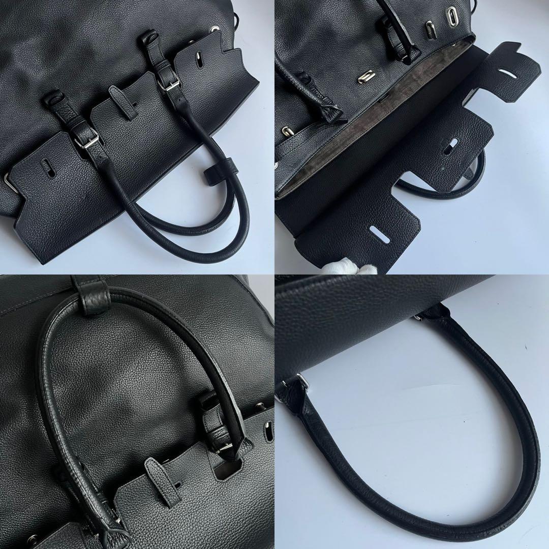 ✨未使用レベル✨　PELLE MORBIDA メイデンボヤージュ　バッグ　黒　L