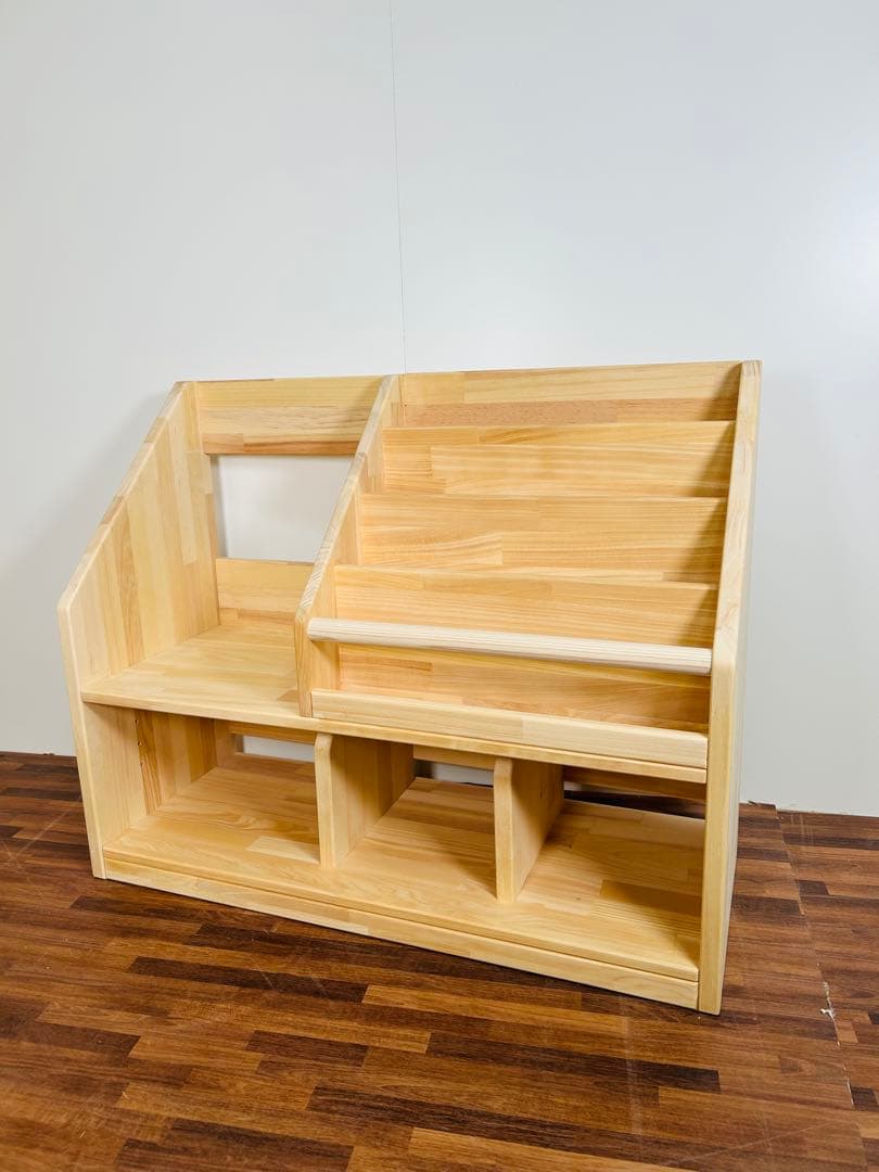 絵本棚、おもちゃ棚セット　　コンパクトタイプ