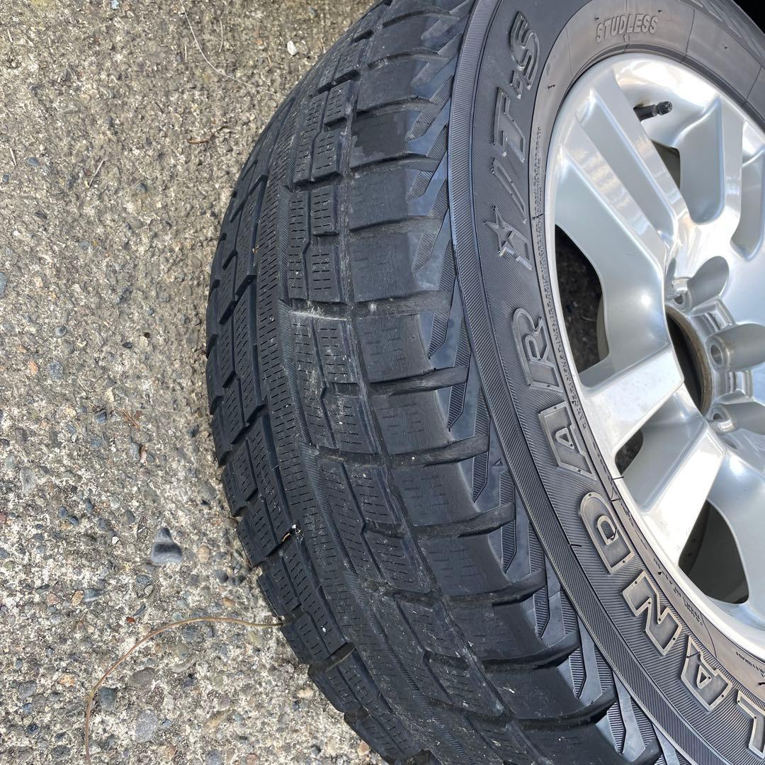 プラド 150 Gフロンティア純正ホイールタイヤセット　美品　最終値引き