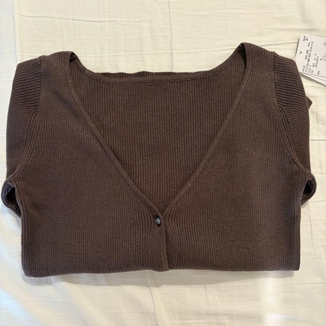 【あおい】silk/linen short カーディガン　Plage