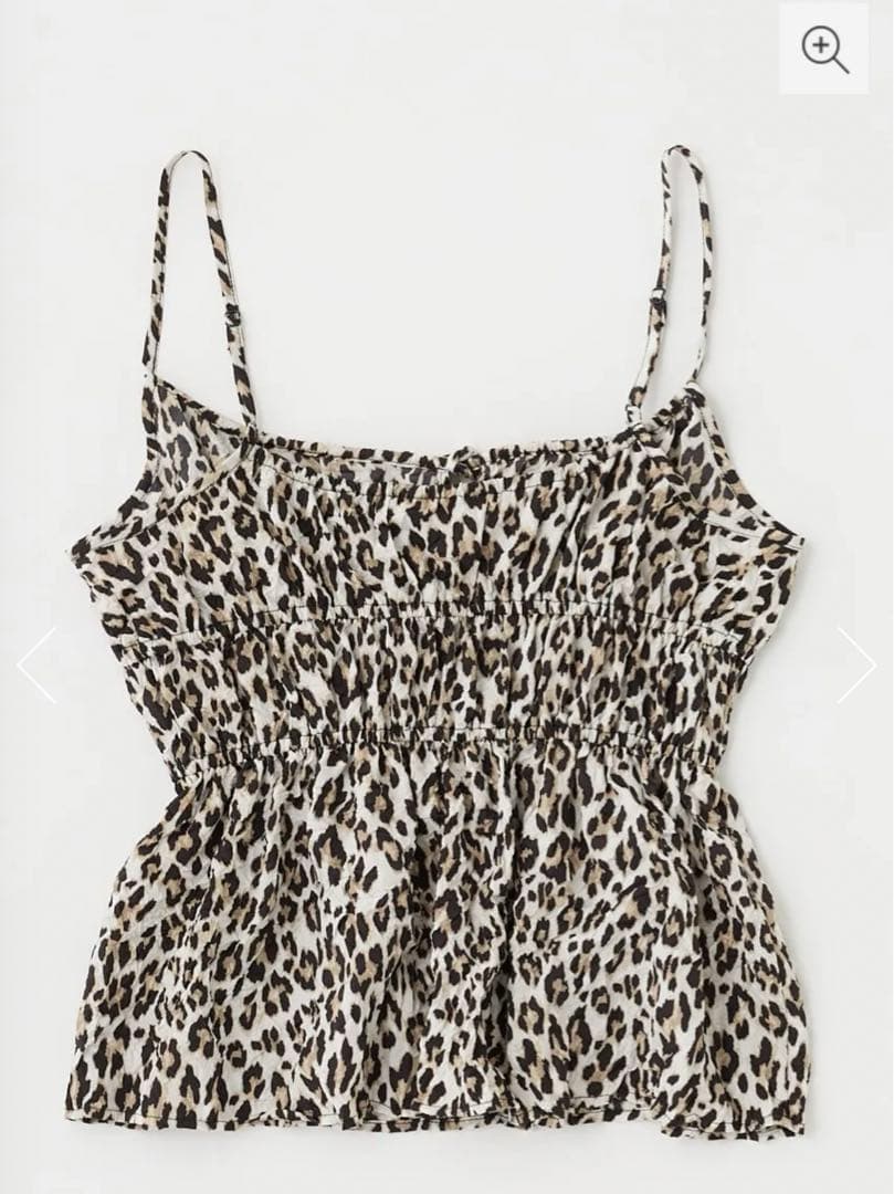 MOUSSY CRINKLED サテンキャミ