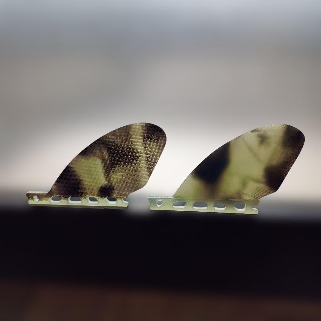 マチャドクワッド系　アートグラス仕様　クワッドフィン　フューチャーフィン対応