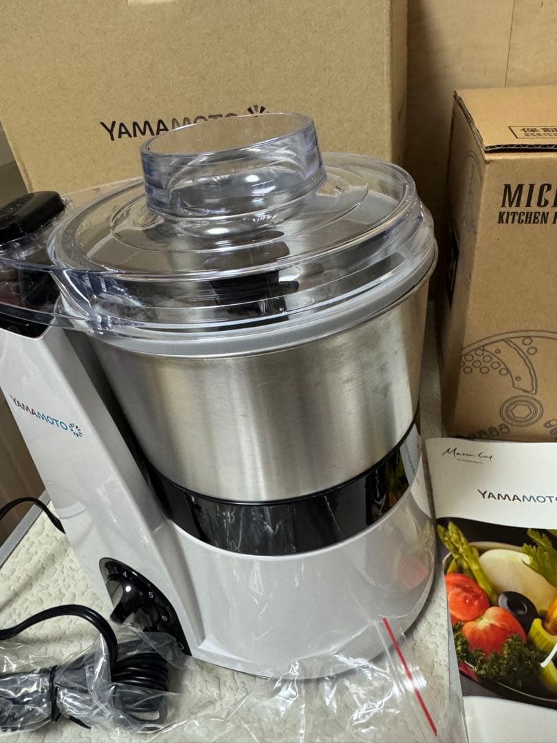 山本電気　MICHIBA フードプロセッサー　スライサーセット