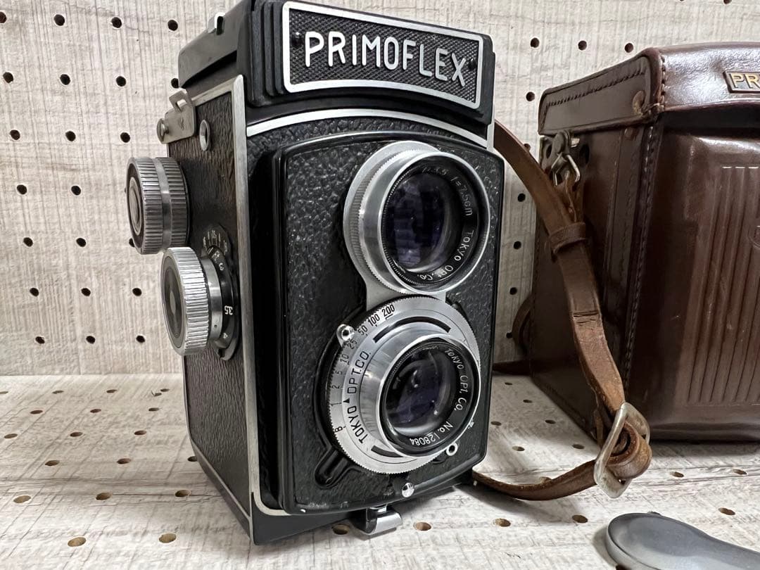 PRIMOFLEX Toko 7.5cm F3.5 カメラ