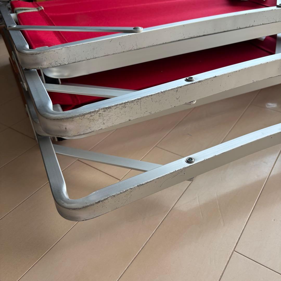 Coleman コールマン コンパクトフォールディングチェア（レッド）2脚セッ