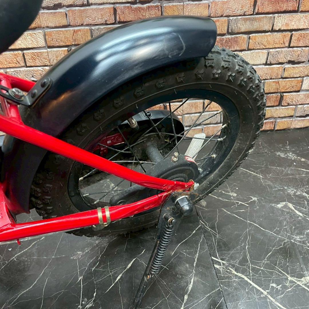 【70】子供用自転車 子供車 PARTENZA レッド 14インチ シングル