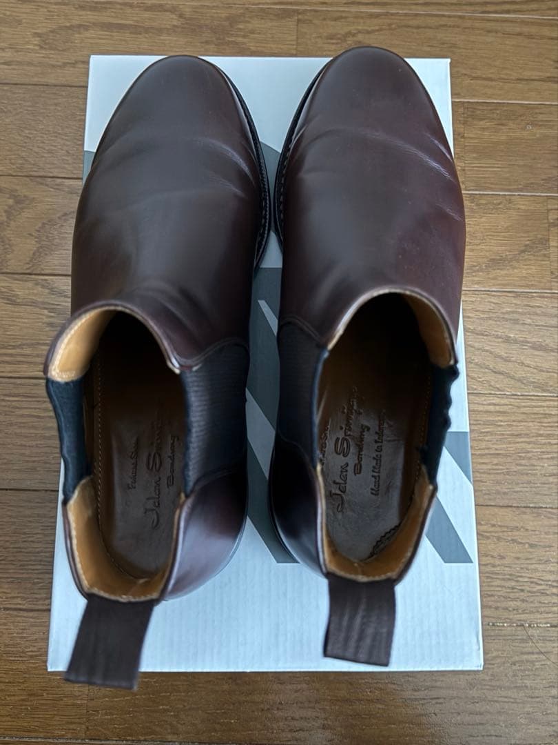 ジャランスリワヤ　サイドゴアブーツUK7