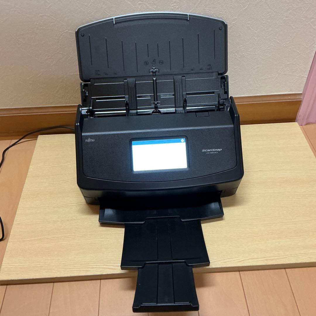 Fujitsu ScanSnap iX1600 ブラック スキャナー 動作良好