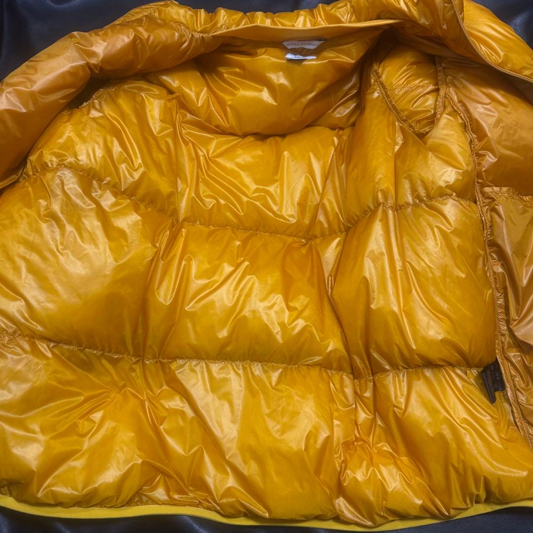 ナンガ M 新品 マウンテンロッジ ダウン ジャケット パッカブル イエロー