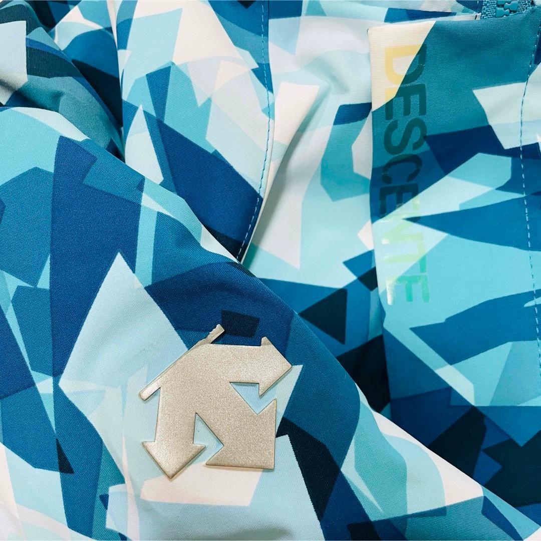 6643 デサント　ジャケット　スキーウェア　S.I.O 中綿入り　総柄