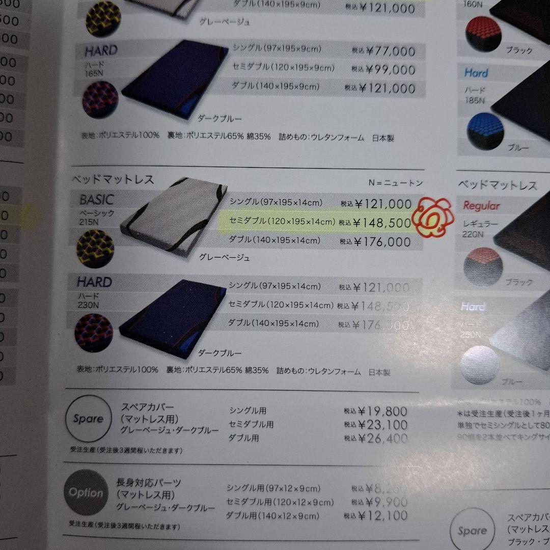 保証書有　西川　AiR　コンディショニングマットレス　スタンダード　03　モデル