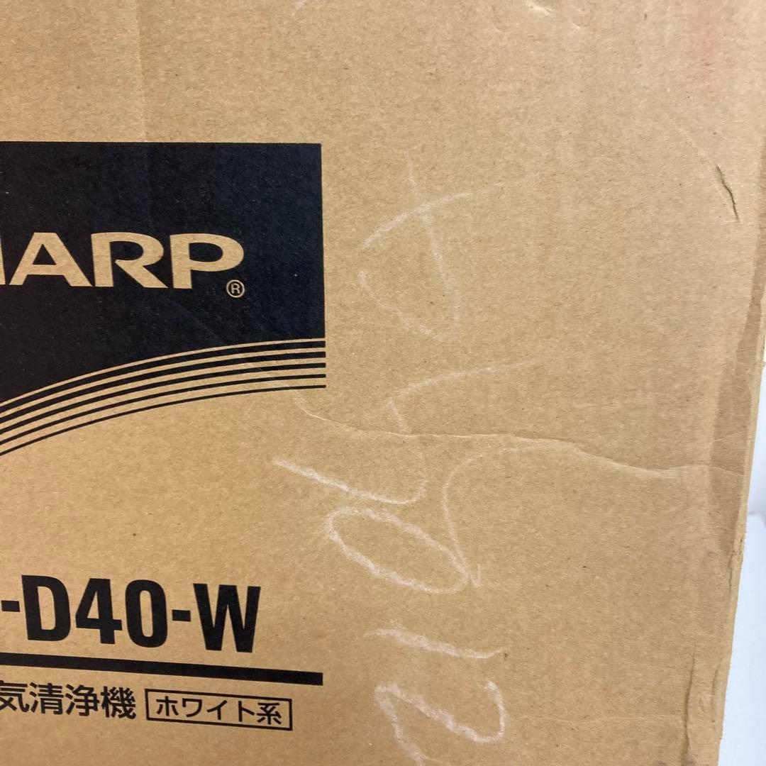A712-3 SHARP 加湿空気清浄機 KC-D40-W 未使用