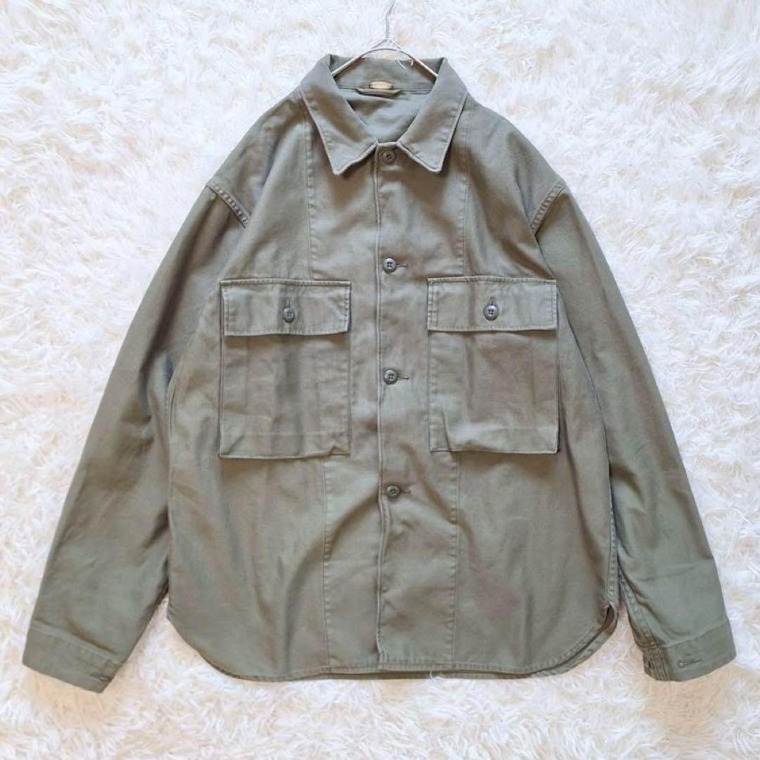 美品✨ミューズドゥドゥーズィエムクラス military シャツジャケット