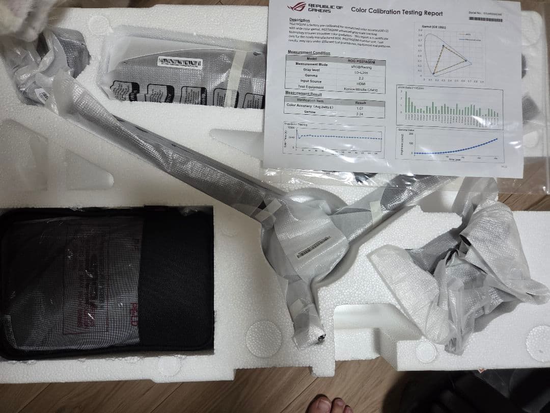 ASUS ROG Swift OLED PG27AQDM 26.5インチ