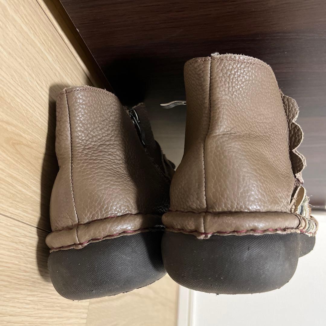 美品部類！estacion エスタシオン MSE95 本革 24cm前後