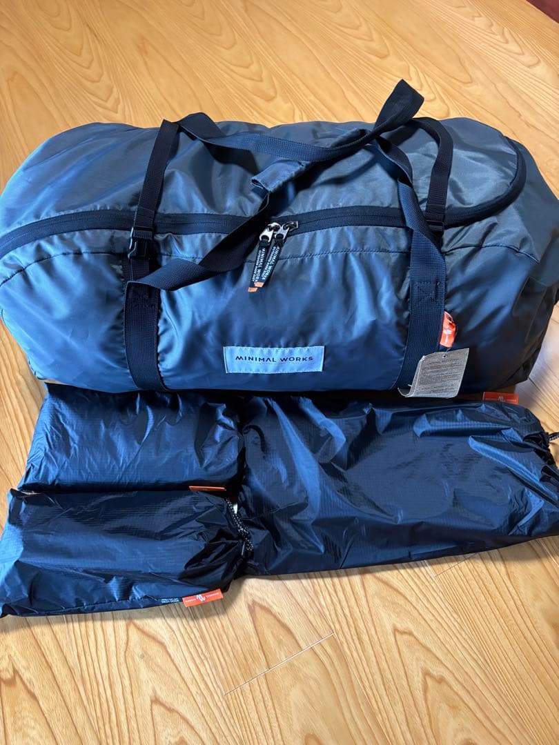 ミニマルワークス シェルター GHチャコール メッシュドア2枚TPUドア1枚付き