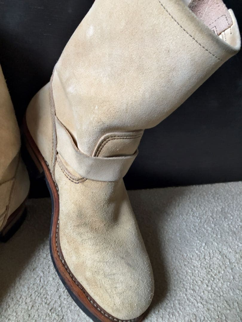 【希少10D・廃盤】レッドウィング 8268 スエード エンジニアブーツ