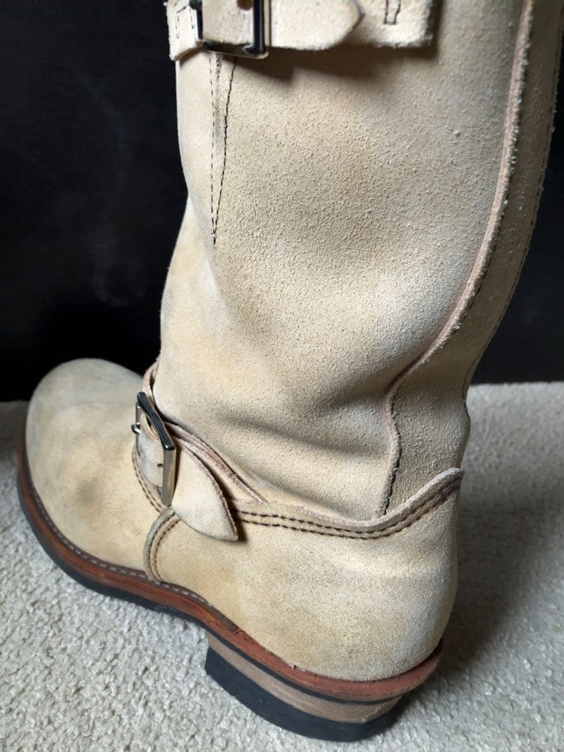 【希少10D・廃盤】レッドウィング 8268 スエード エンジニアブーツ
