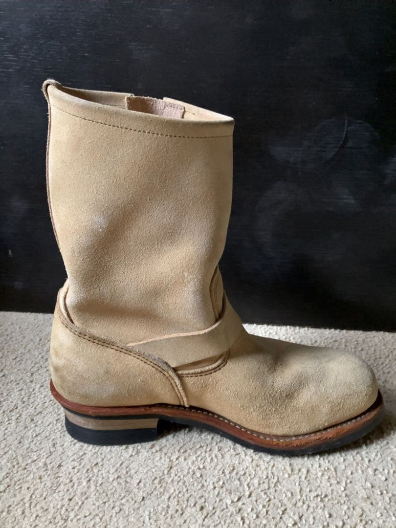 【希少10D・廃盤】レッドウィング 8268 スエード エンジニアブーツ