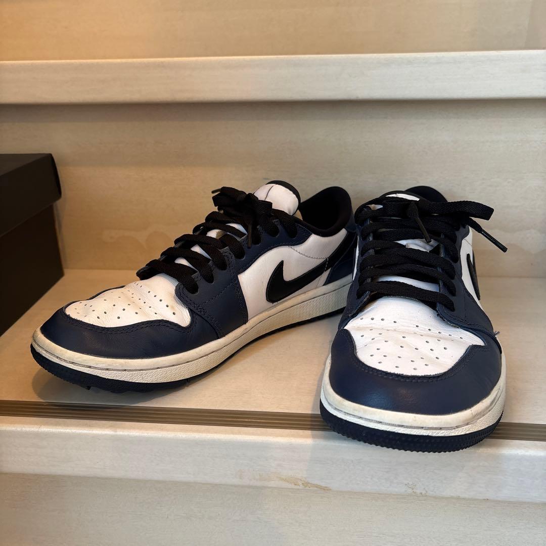 NIKE Air Jordan Low G ネイビー/ホワイト 26cm