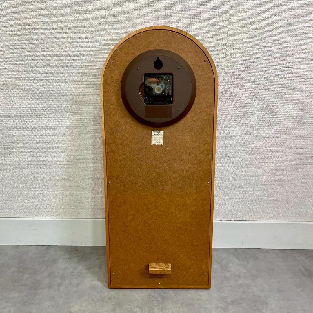 デッドストック CITIZEN ウォールクロック 鏡付き 掛け時計 ヴィンテージ