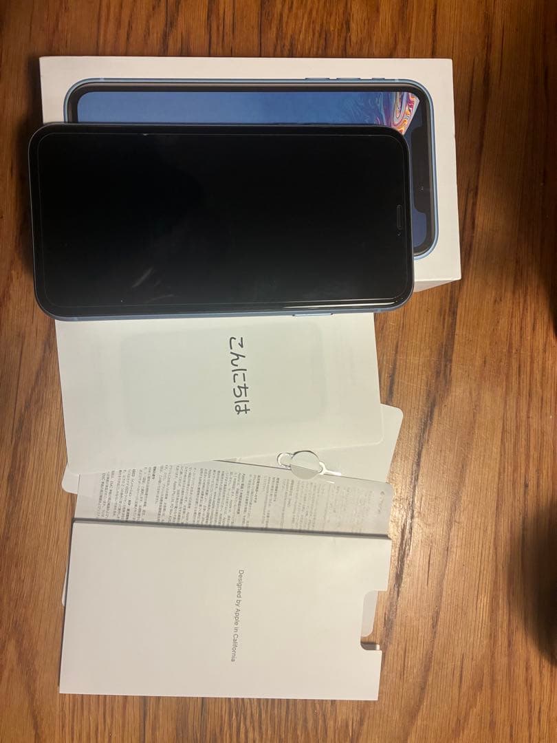 Apple iPhone XR ブルー 本体