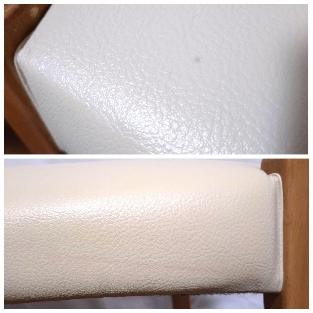 朝日木材加工　ダイニングチェア　2脚セット　座面カバー付き　送料無料