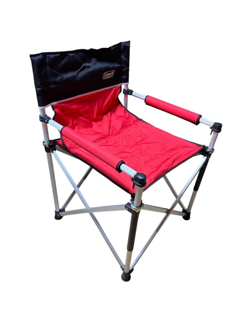 【廃盤・未使用品】 Coleman SLIM CAPTAIN CHAIR レッド